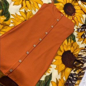 Orange dress from Forever 21!